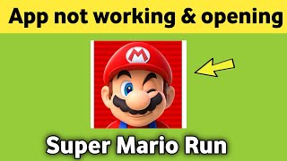 Mario Run Game not working & opening Crashing Problem Solved screenshot 1