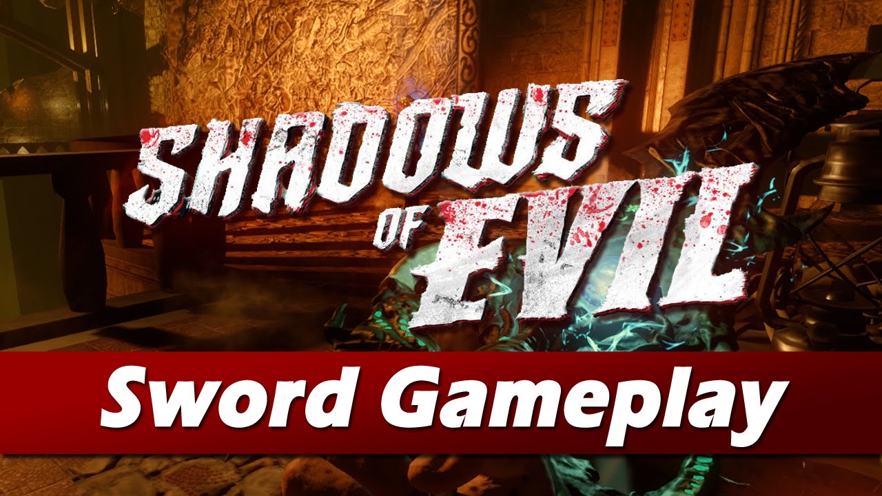 SWORD GAMEPLAY! "Shadows of Evil" - Call of Duty Black Ops III Zombies
