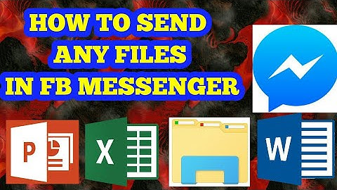 How to Send Files with FB Messenger using your Mobile Phone (Tagalog) 2020