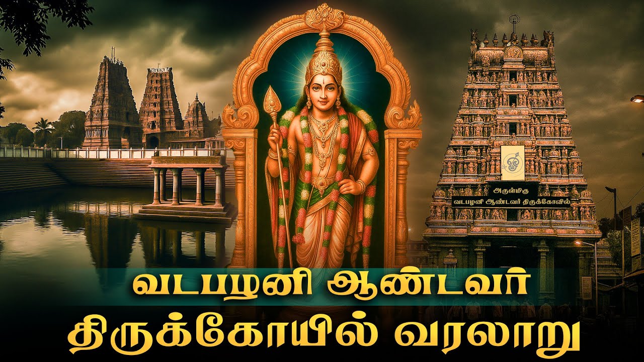 வடபழனி திருக்கோயில் வரலாறு |  நாக்கை காணிக்கை செய்த சித்தர்கள் | Vadapalani Murugan Temple History