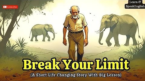 Break Your Limits – Stop Doubting Yourself | A Short Inspirational Story In English | English Story