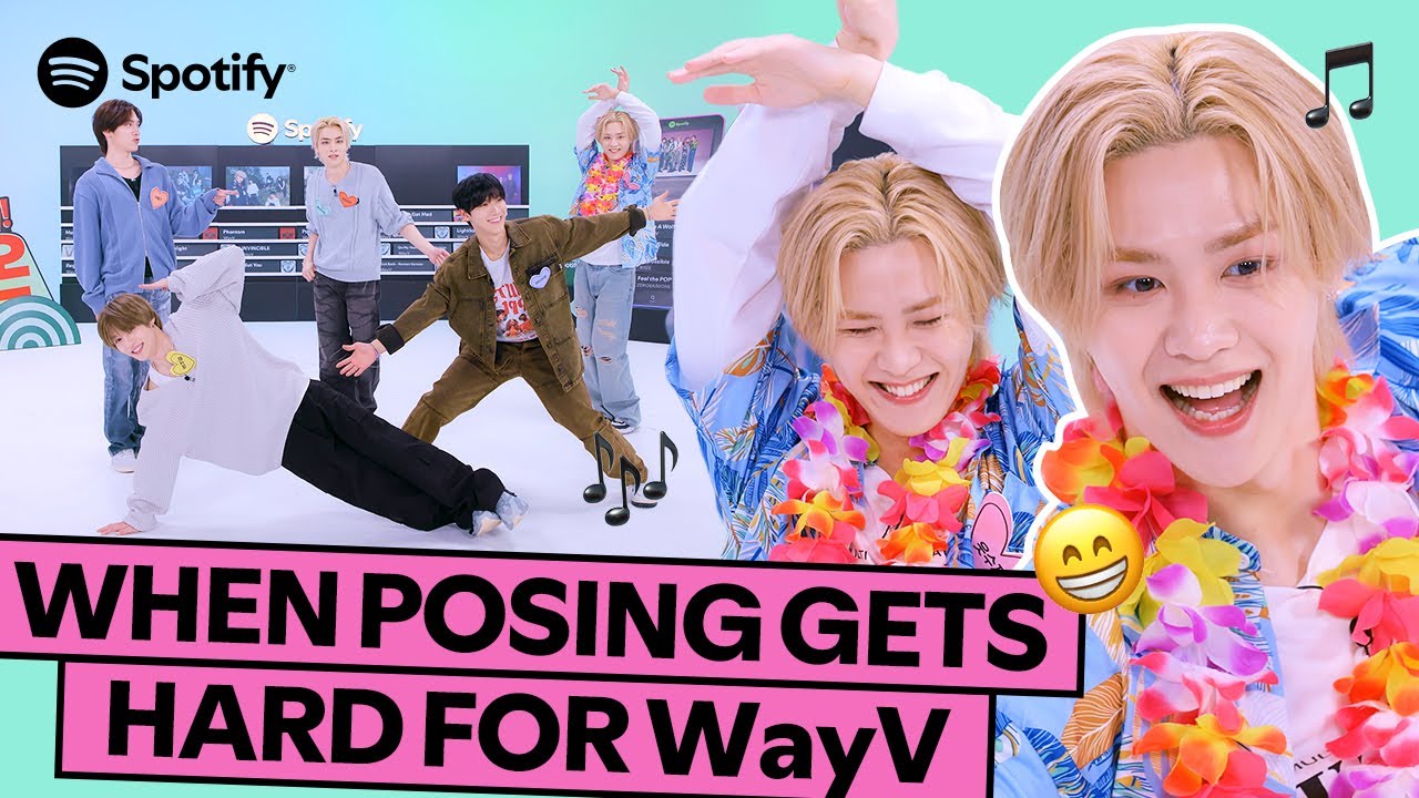WayV strikes a pose & their teamwork is immediately questionedㅣK-Pop ON! Playlist Take Over