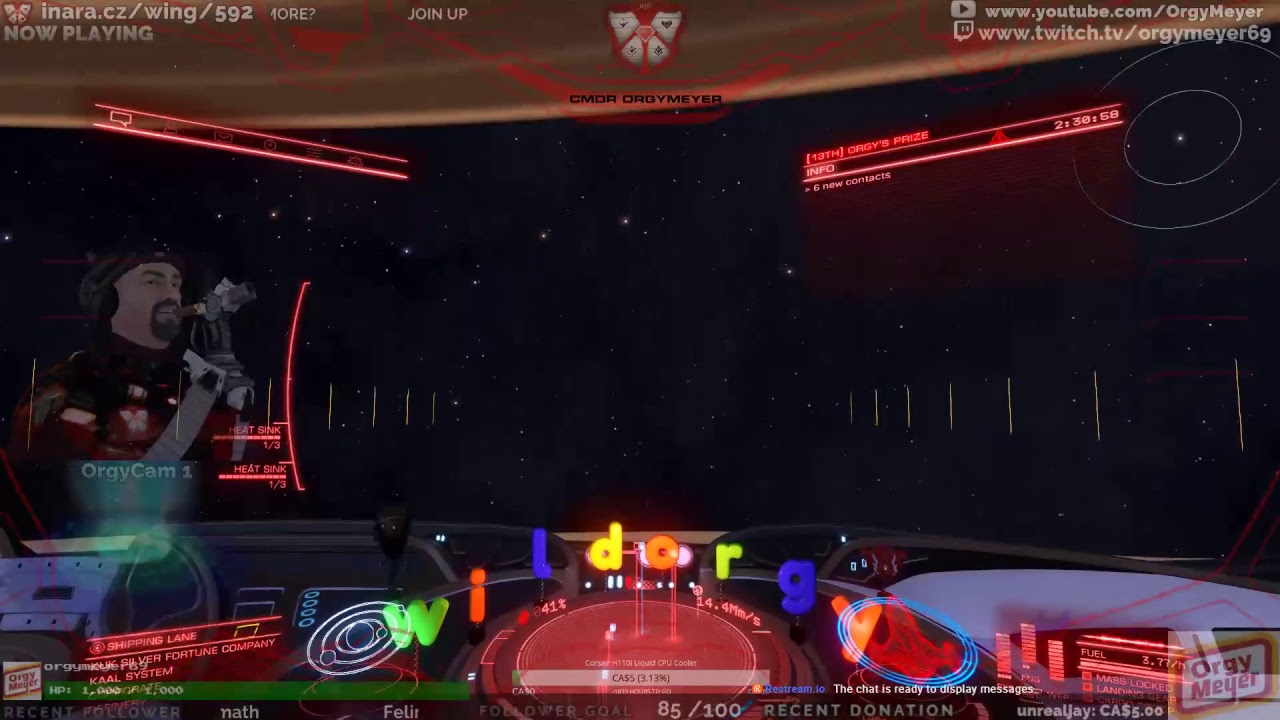 🔴 ᴴᴰ[13th Legion] Elite Dangerous ❖ Wells Class Carrier CG!