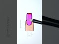 I could be red or I could be yellow 💅✨ | #shorts #color #drawing #nailart #art #satisfyingart