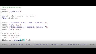 Enytra y salida de datos (printf y scanf ) cpp condeblocks