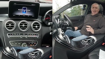 How to play music from a mobile through the bluetooth audio system in a 2016 Mercedes Benz C Class