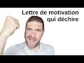 Comment faire une bonne lettre de motivation pour un master par exemple