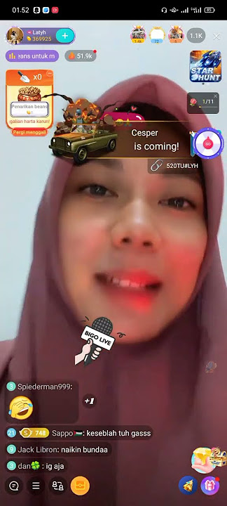 BIGO LIVE- BUNDA JILBAB BIKIN HALU