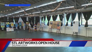 STL Artwork in Delmar Loop hosting open house today