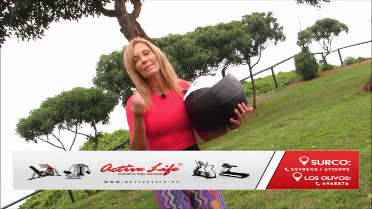 Ejercicios con medicine ball Active Life