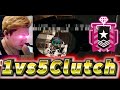 【神業1vs5クラッチ】最強AIMと繊細なキャラコンで甘える敵を" 全員破壊 "【R6SX】