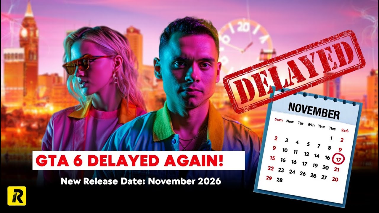 GTA 6 Delayed to 2026 — Rockstar Confirms Second Major Delay - YouTube