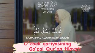 Go Zal Qur On Tilovat سورة الفتح Nilufar Bintu Ulug Bek