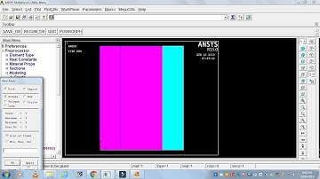 Conduction problem in ansys