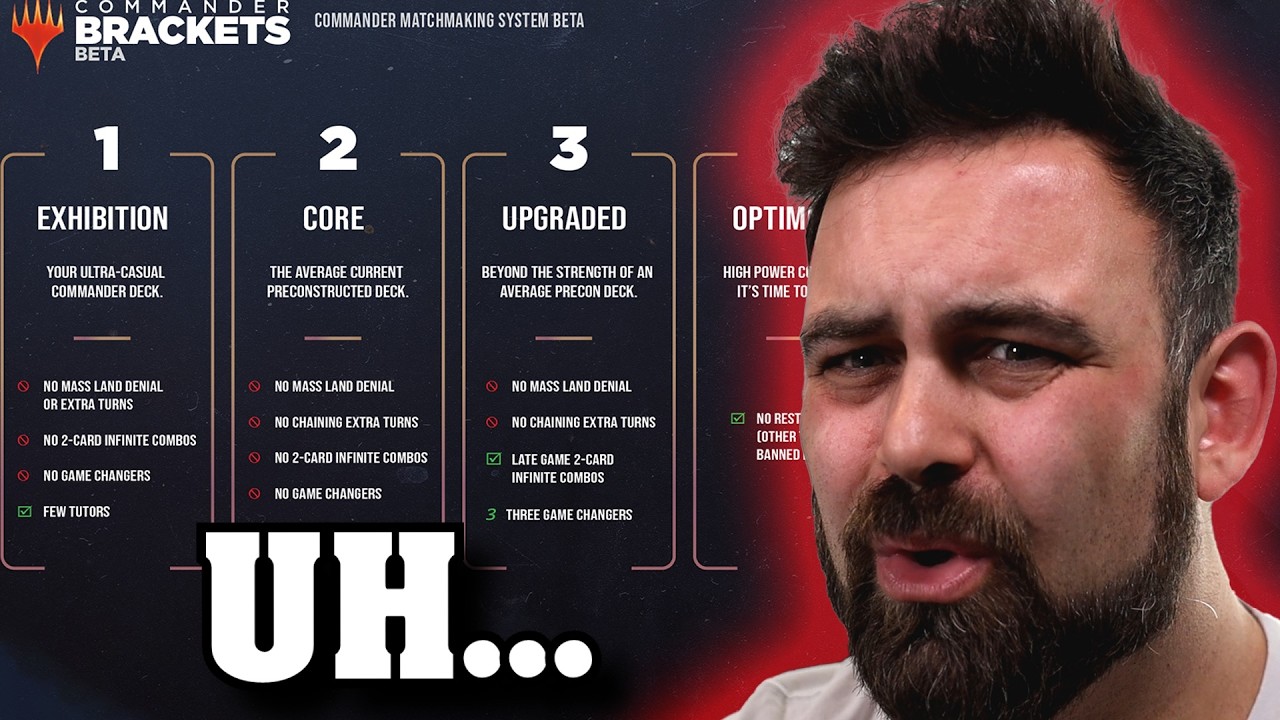We Need To Talk About Commander's Bracket System - YouTube
