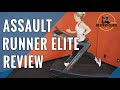 Assaultrunner elite treadmill review  assault fitness curved treadmill