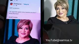 Afaq Bəşir Qızı Uşağa Qalıb.