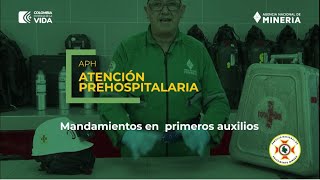 APH 5:  Mandamientos en primeros auxilios