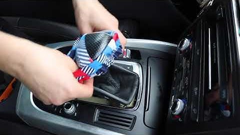 Love to Shift custom shift boot installation process video
