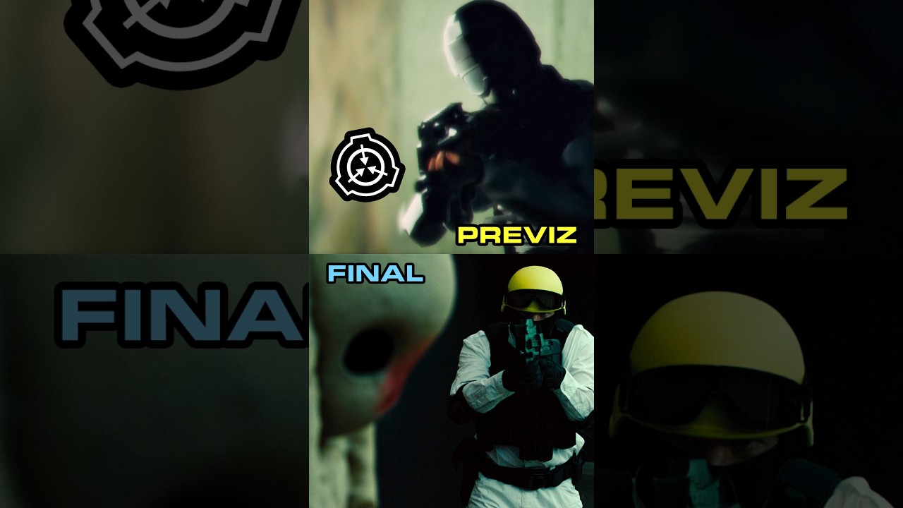 Secure Contain Protect: Previz vs Final #scp #scp173