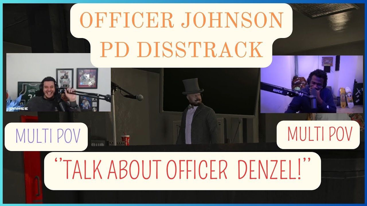 Ramee & Dean react to Johnson's PD Disstrack |GTA RP Nopixel 4.0 |
