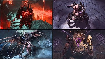 All Bosses Jotunnslayer Hordes of Hel | 4K Max Settings