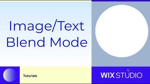 Image/Text Blend in Wix Studio | Wix Studio Tutorial | Wix Vault