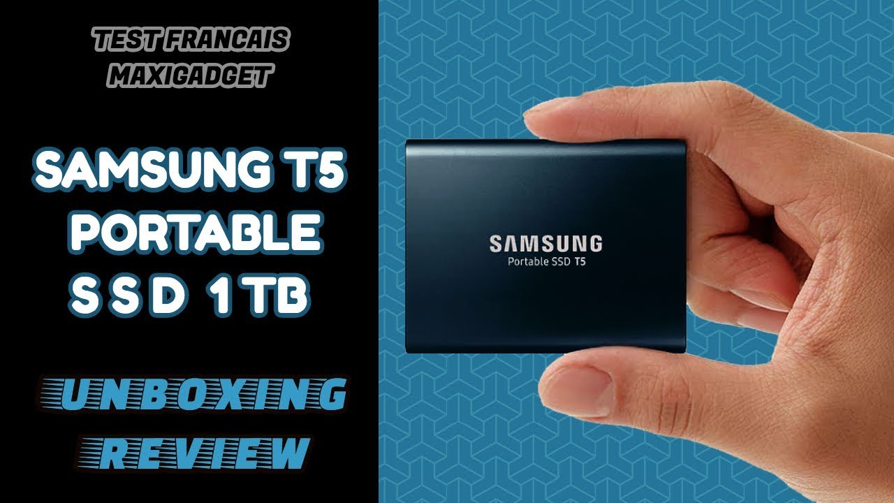 SAMSUNG T5: UNBOXING AND REVIEW 1TB PORTABLE SSD 