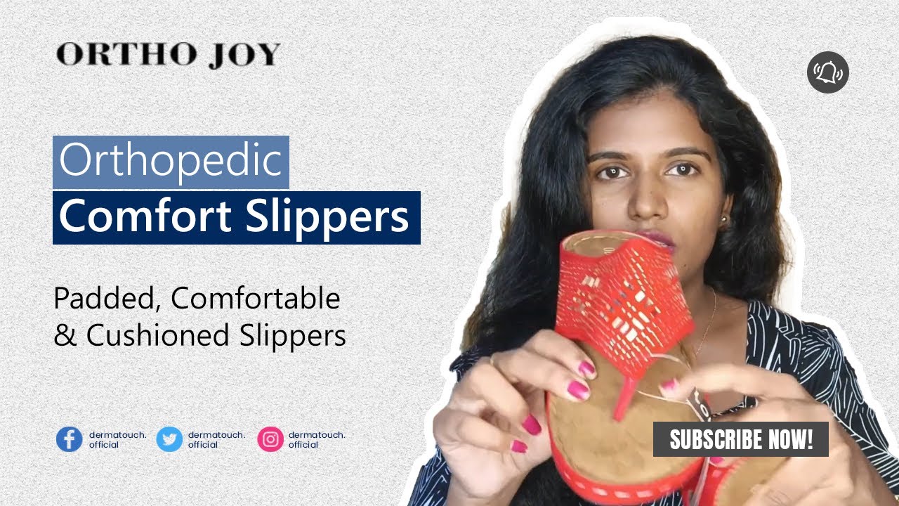 Orthojoy Doctor Slippers Collection | Orthopedic Footwear for Heel & Knee Pain Relief