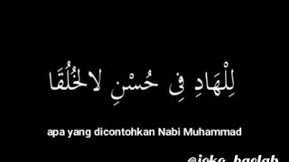 Story wa. ISLAM jadikanlah kami orang yang mempunyai akhlak baik