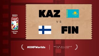 Highlights | KAZAKHSTAN vs FNLAND | #IIHFWorlds 2021