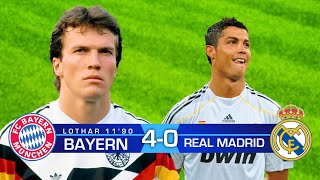 The Day Bayern Munich Humiliated Real Madrid L European Cup 1987 Resimi
