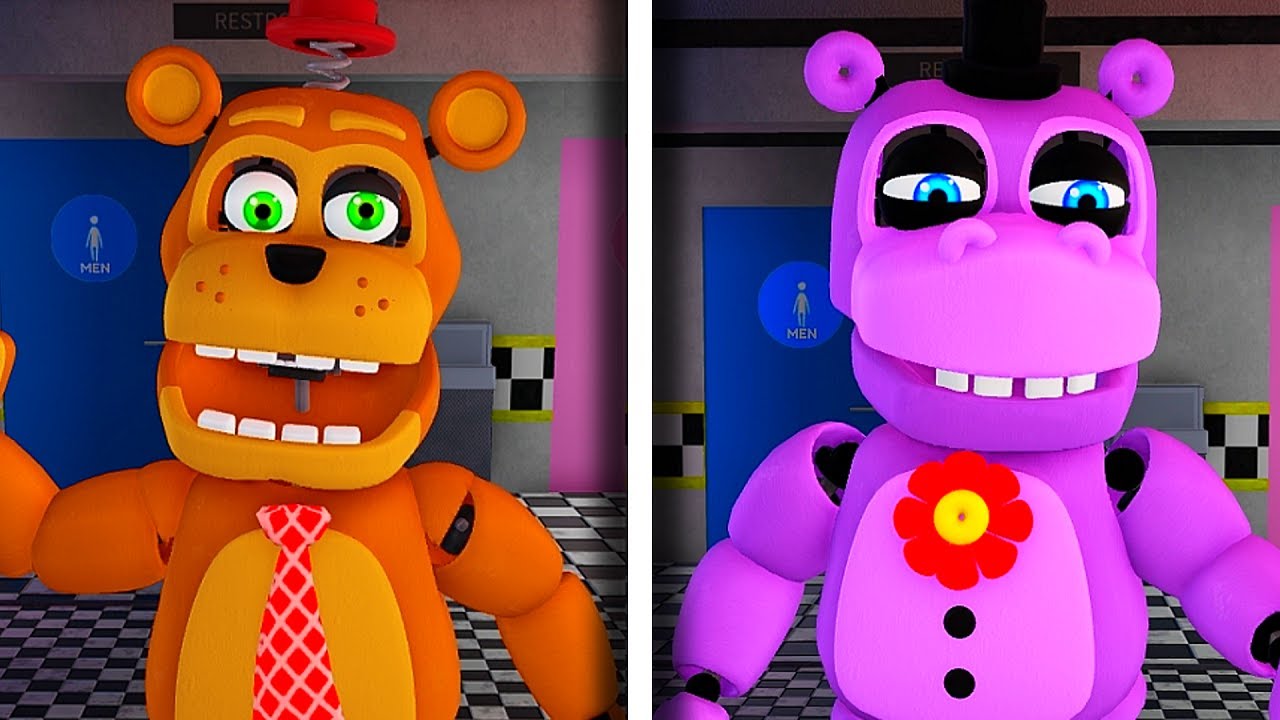 FMR NEW Characters Nedd Bear and Mr Hippo