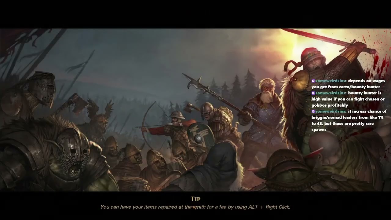 [Run 2 ep 36] Battle Brothers Hardest Challenge (no Town / no Death / Ironman / Expert Difficulty)