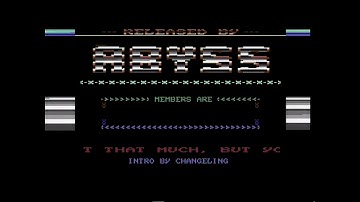 Abyss intro - Super Mario Bros C64