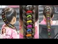 TRENZA ARCOÍRIS | PEINADO FACIL PARA ESCUELA | PEINADO PARA NIÑAS | RAINBOW BRAID