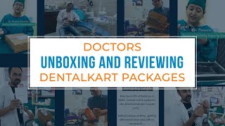 Doctors unboxing and reviewing Dentalkart packages screenshot 5