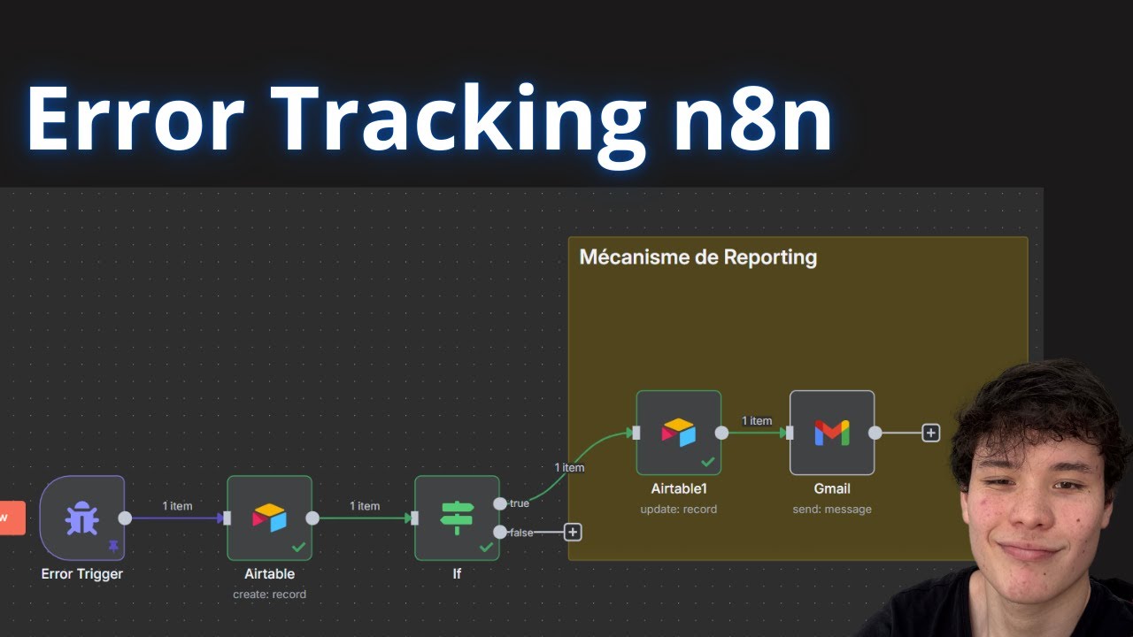 Identifie les erreurs dans tes workflows n8n (template gratuite) - YouTube