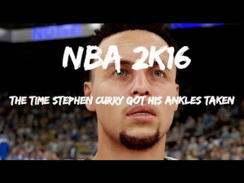 The Time Stephen Curry Got His Ankles Taken  NBA 2K16