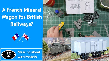 Building a French Mineral Wagon kit by Parkside
