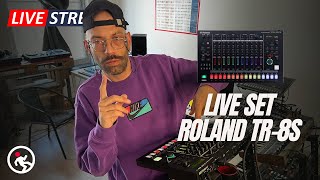 [Synth Jam] Today’s Live Session: 1 Hour Roland TR-8s Set | Prepping for Tomorrow’s Big Performance