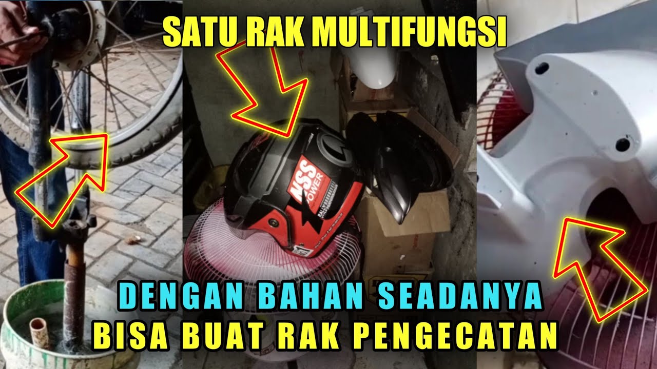  Cara  Membuat  RAK  Untuk PENECATAN 1 RaK  Multifungsi YouTube