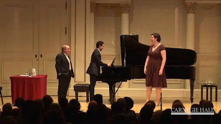 Carnegie Hall Vocal Master Class: Wagner's "Der En...