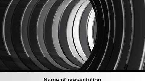 Tunnel PowerPoint Template by PoweredTemplate.com