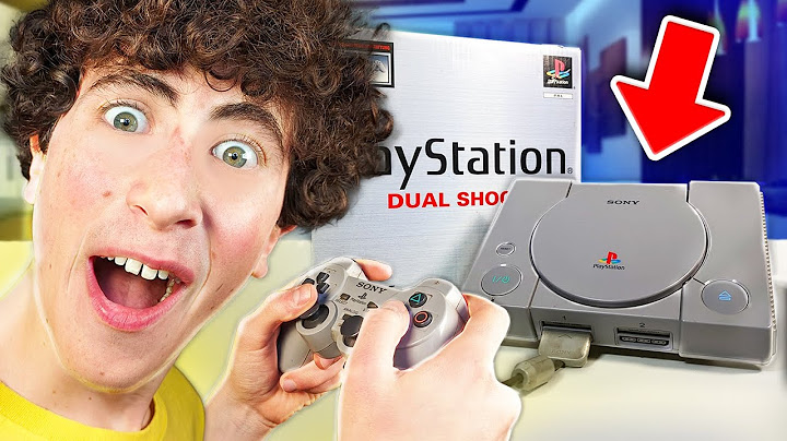 PROVO LA PRIMA PLAYSTATION 30 ANNI DOPO! *1994*