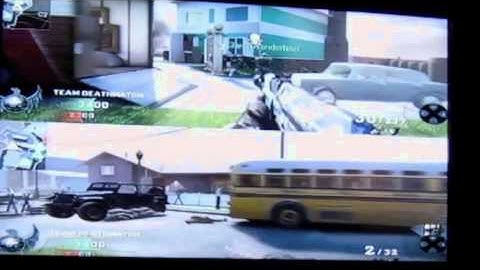 Call of Duty Black Ops Nuketown Split Screen Gameplay