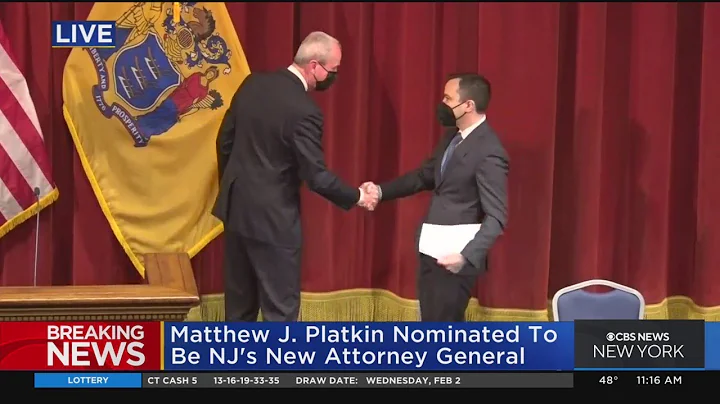 Gov. Murphy Announces Nominee For New Jersey Attor...