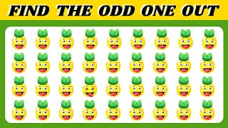 Find the odd emoji. easy levels #viral #trend #emojichallenge