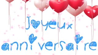JOYEUX ANNIVERSAIRE