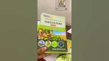 Agriculture competition best books/agriculture walo ki jaan#agriculture #afo #nabard